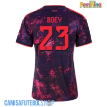 Camisa de time de futebol Bayern Munich Sacha Boey #23 Replicas 3º Equipamento Feminina 2026-27 Manga Curta